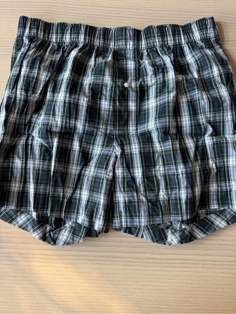 Crew Men’s Patterned Cotton Boxers – Size M